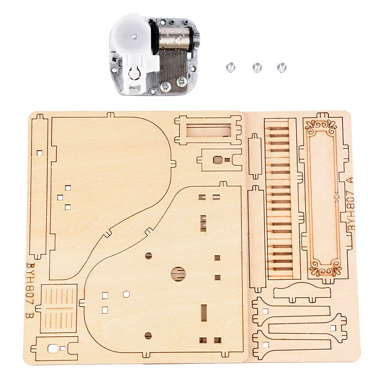 Caixa de Música Puzzle de Piano