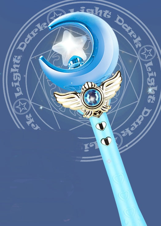 Varinha Mágica Musical Infantil – Princesa com Estrela Brilhante e Luzes