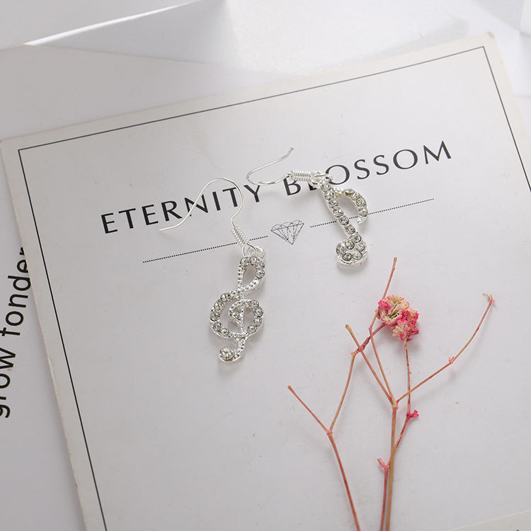 Brincos Clave de Sol e Colcheia