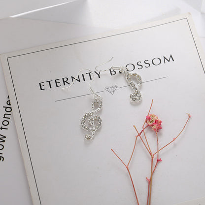 Brincos Clave de Sol e Colcheia