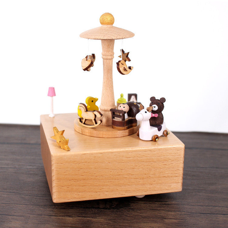 Caixa de Música em Madeira