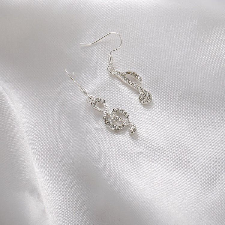 Brincos Clave de Sol e Colcheia