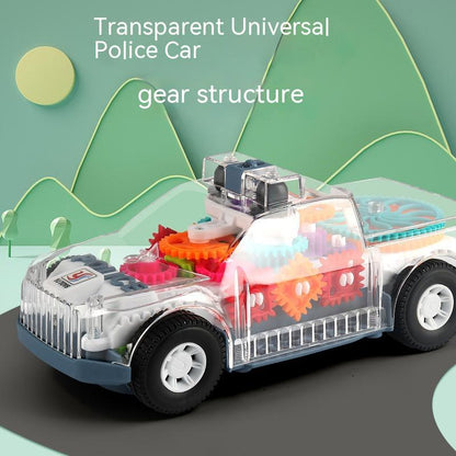 Carro de Polícia Infantil com Luz e Música