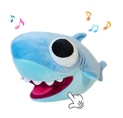 Baby Shark de Pelúcia Musical Iluminado