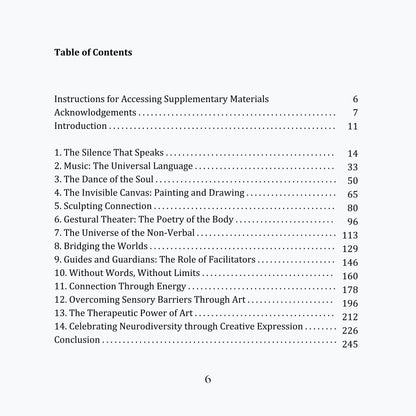 Without Words: Autism and Art