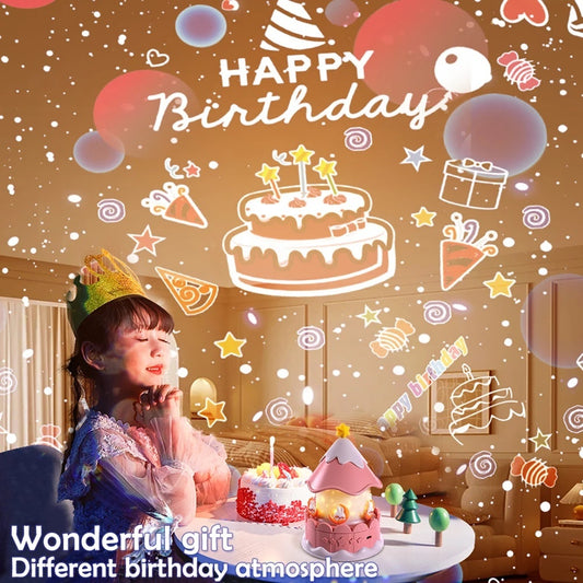 Caixa de música giratória