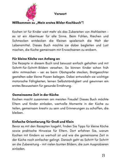Mein erstes Bilder Kochbuch