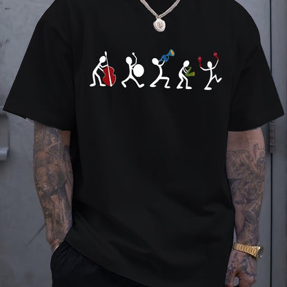 T-Shirt Homem Música