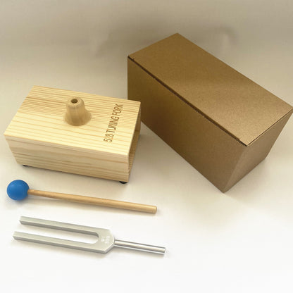 Diapasão 432 Hz com Altifalante 528/432 Hz Liga de Alumínio