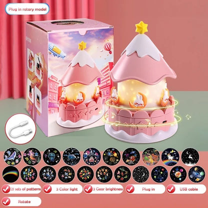 Caixa de música giratória