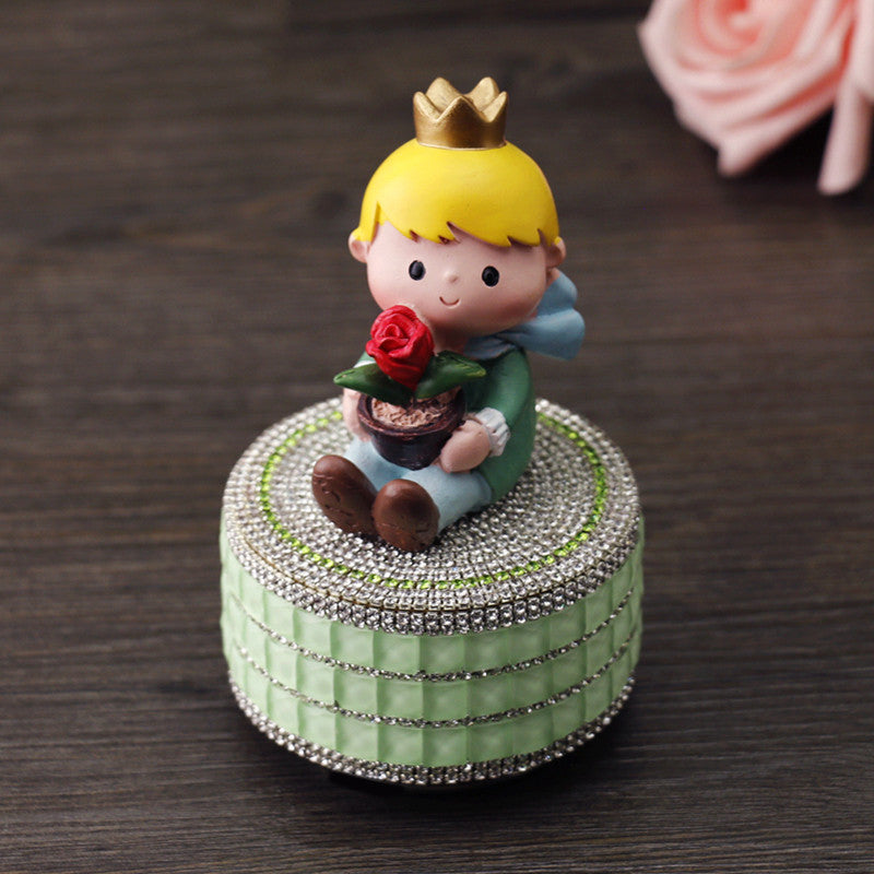 Caixa de Música Giratória Principezinho