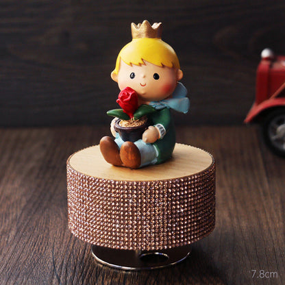 Caixa de Música Giratória Principezinho